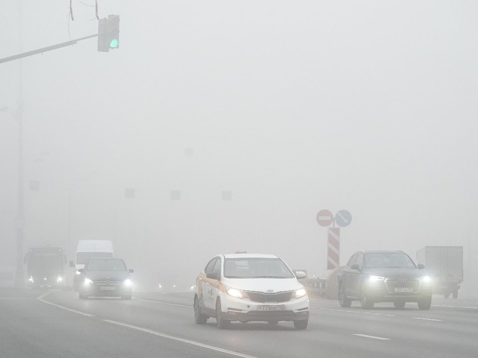 МЧС предупреждает: сильный туман в Подмосковье ухудшит видимость на дорогах до 200 метров