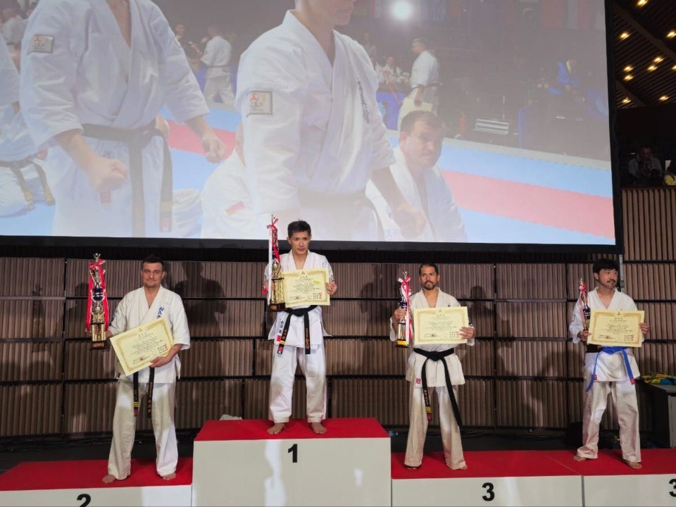 Мытищинец завоевал серебро на чемпионате мира по киокусинкай