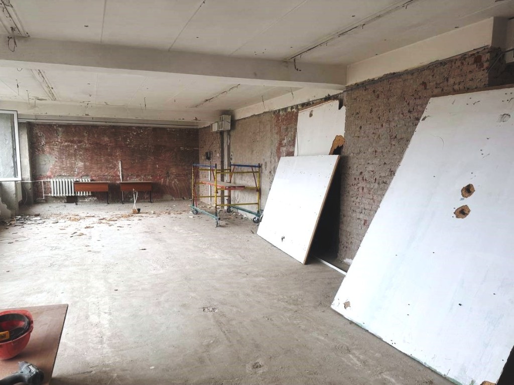 В Кашире развеяли слухи о «застое» в ремонте школы №7