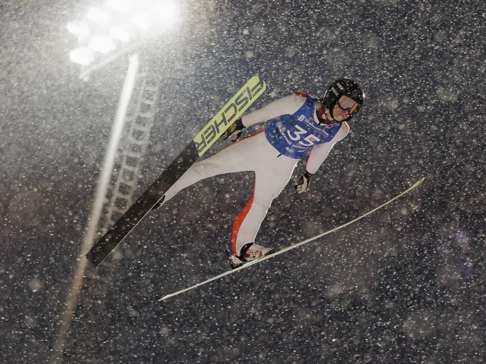 Прыжок на пьедестал: как подмосковный лыжник выступил на трамплине К-90