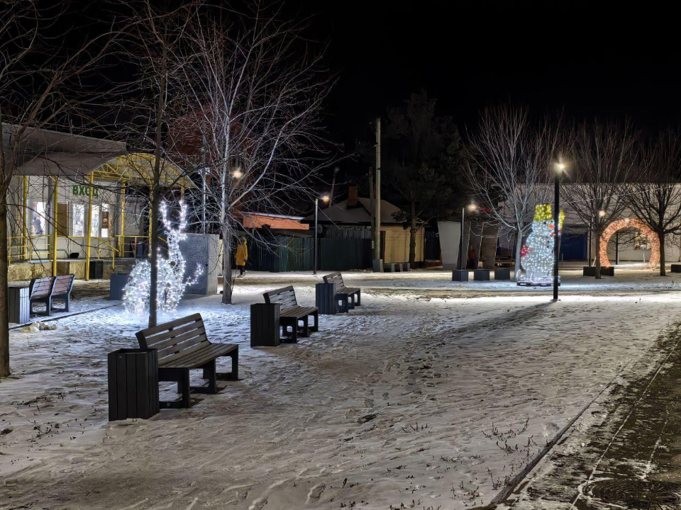 В Серебряных Прудах появилась новая локация для зимних фотосессий