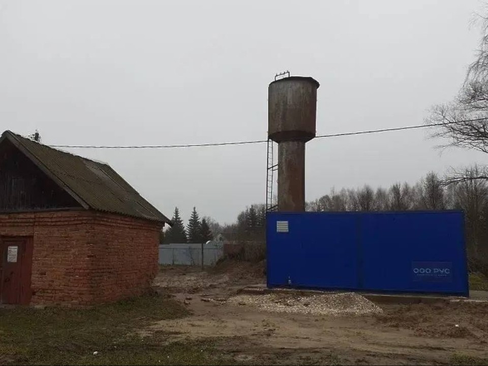 Станцию водоочистки установили в Жабках