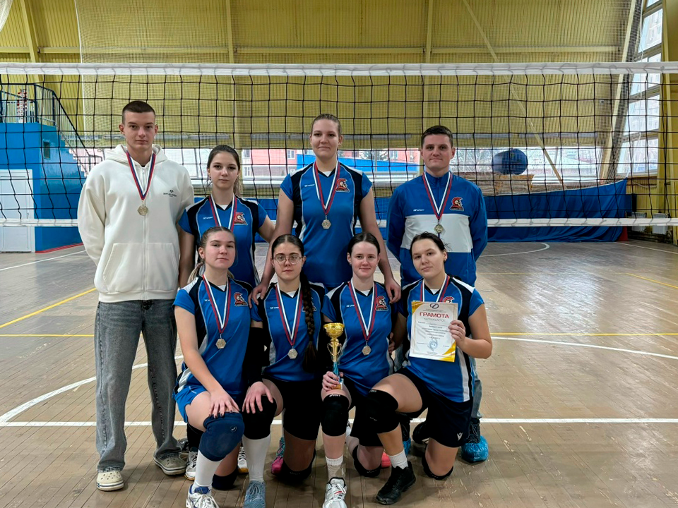 Зарайские волейболистки стали призерами новогоднего турнира в Ступине