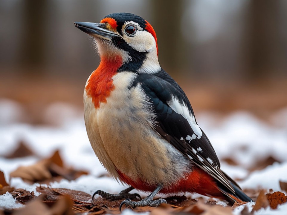 Волоколамка приютила дома дятла