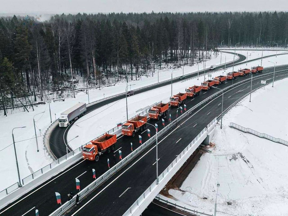 Платный путепровод ЦКАД в обход Малых Вязем отметил первый день рождения