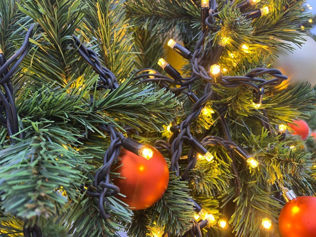 Зимние забавы: новогодние огни зажгут на елке в поселке Сабурово