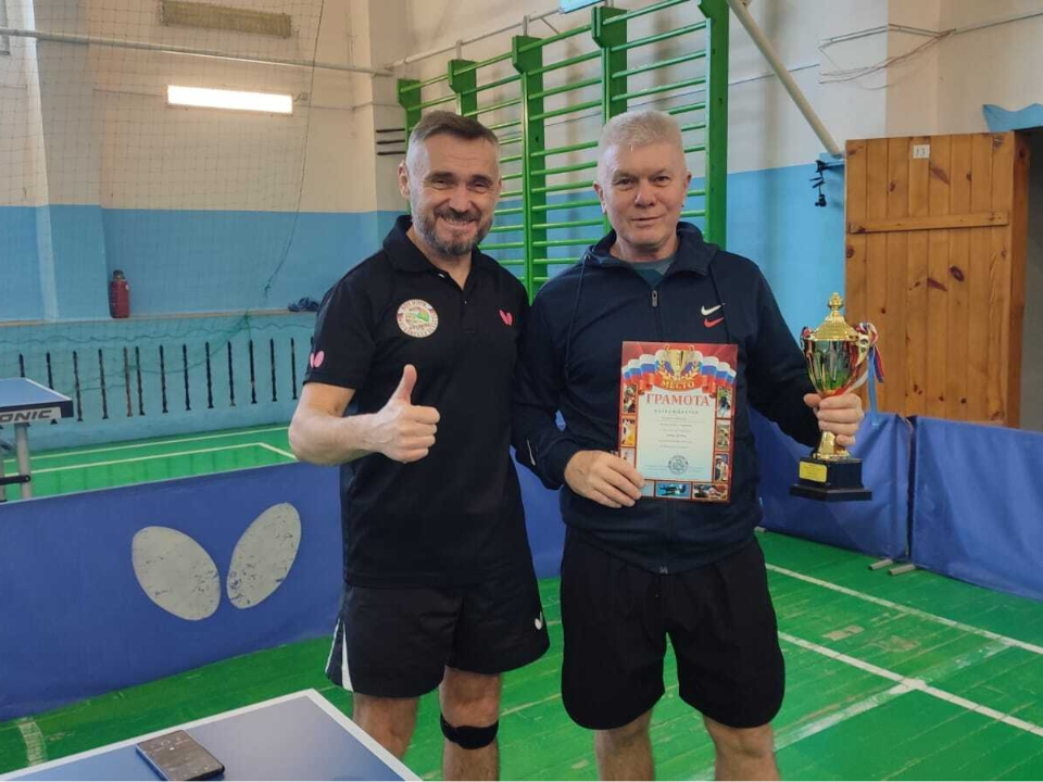 Спортсмены из Рузы завоевали две награды на турнире по настольному теннису