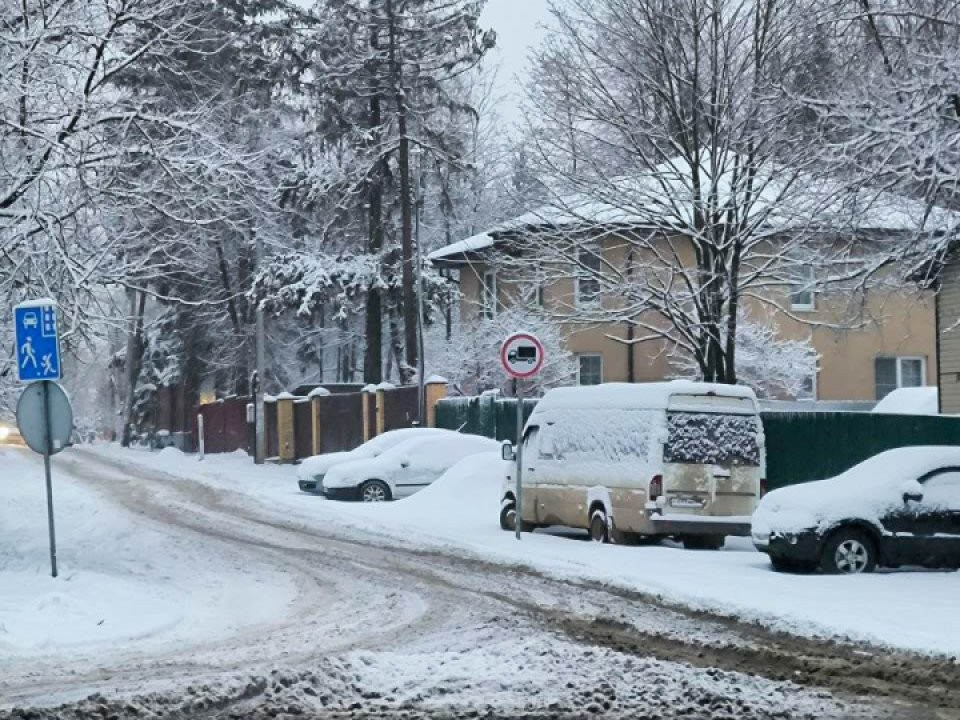 В Московской области ожидается снег с гололедицей