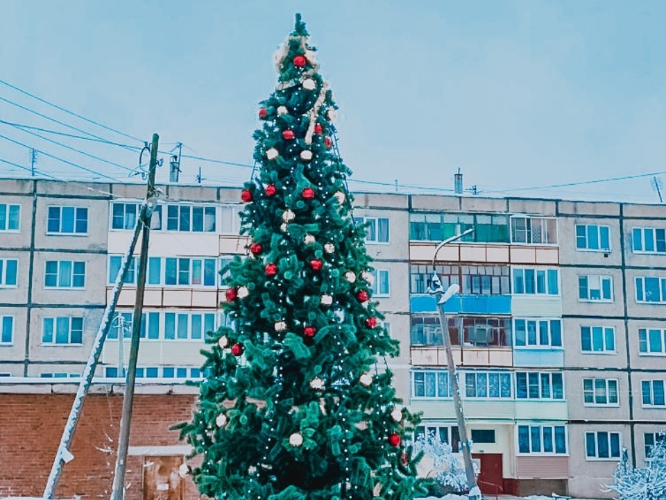 В Саввине зажгут огни на новогодней елке