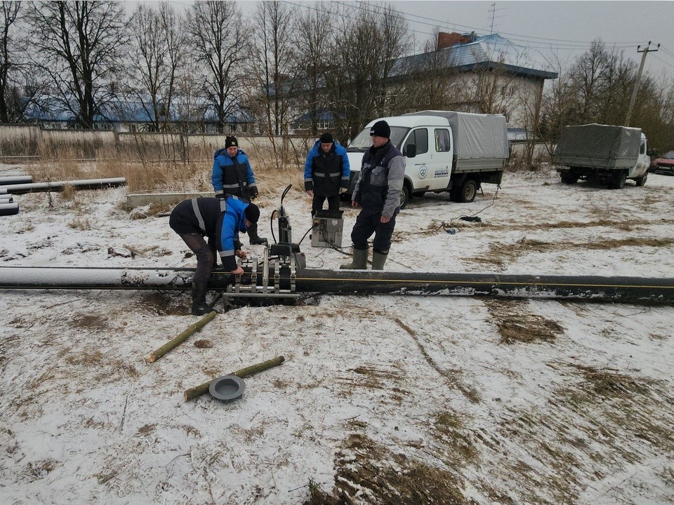 В деревне Проводы завершили строительство газопровода