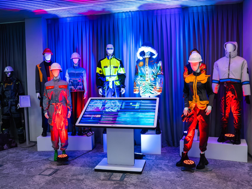 В Технолицее открылась выставка о человеке труда: подросткам рассказали о связи личных историй и промышленных успехов