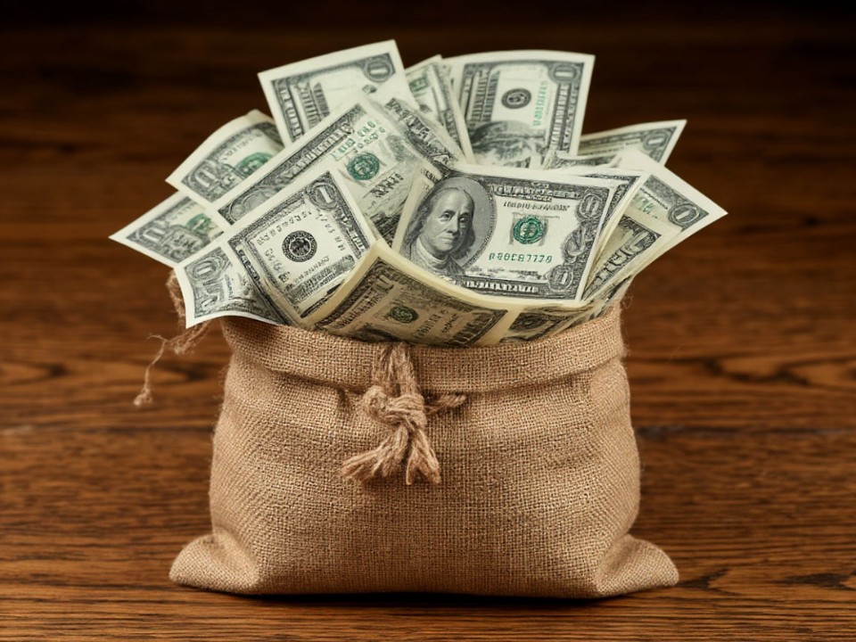 Женщину с сумкой, набитой долларами, заметили на остановке в Балашихе