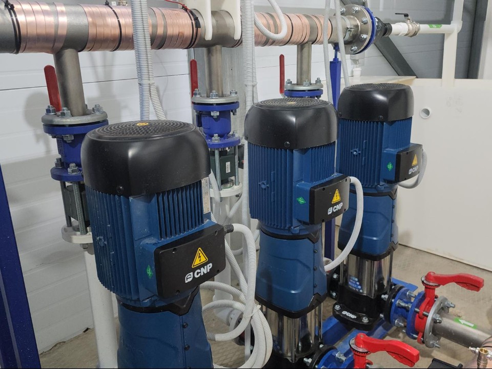 В Красновидове завершают наладку нового водозаборного узла