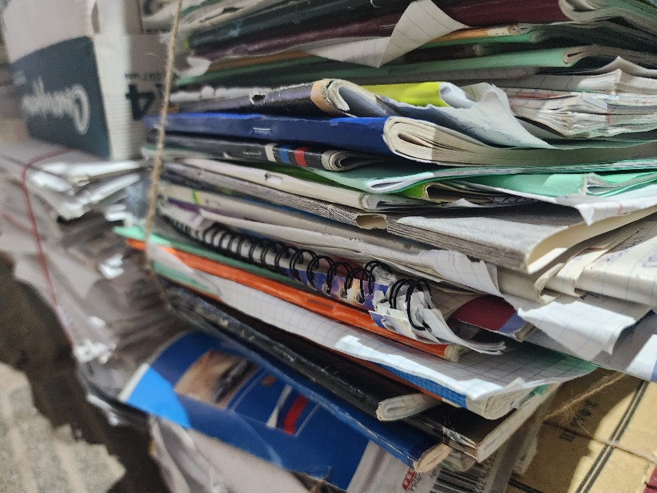 «Бумажный батл»: студенты подольского колледжа собрали более 80 кг макулатуры