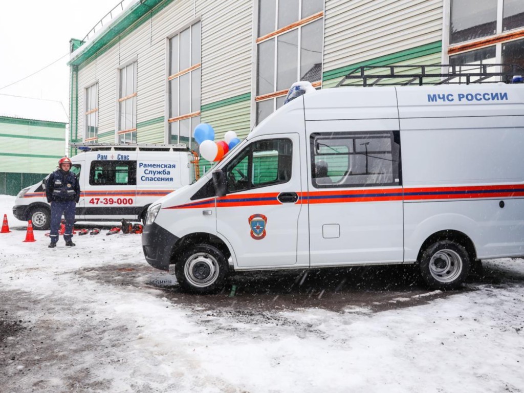 Новую спасательную машину получили в подарок к профессиональному празднику сотрудники «Рамспас и ПЧС»