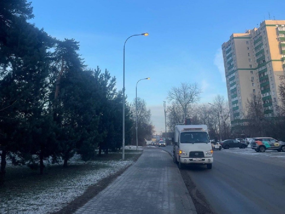 Уличное освещение восстановили на улице Нагорной после обращения жителей