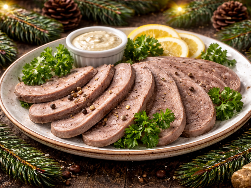 Говяжий язык на праздничный стол — как сварить деликатес дома, чтобы мясо было невероятно мягким и сочным