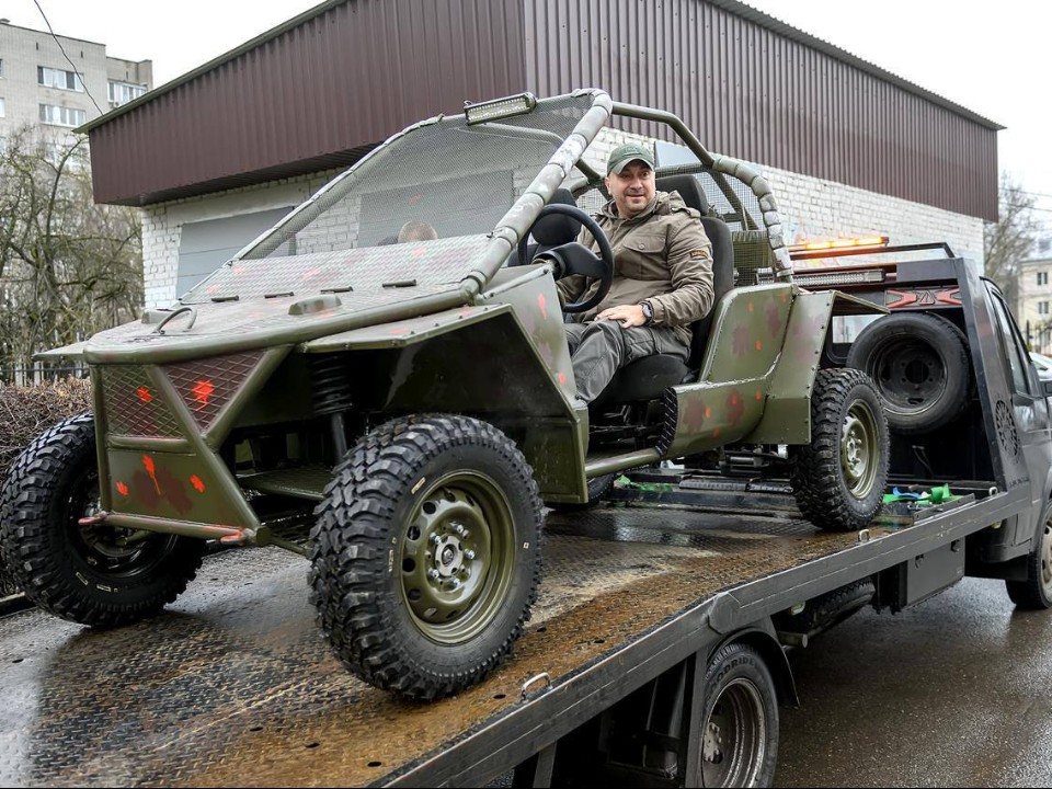 Подольский депутат Антон Кузнецов уехал на СВО на багги