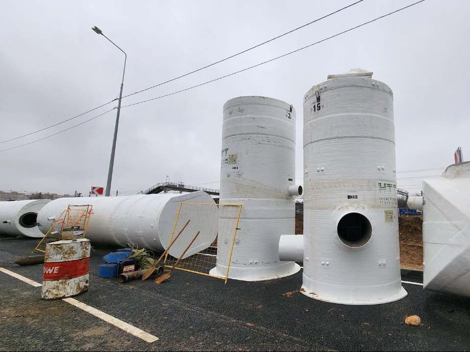 Новая дорога к микрорайону «Восточный» и парку «Киово» на завершающем этапе