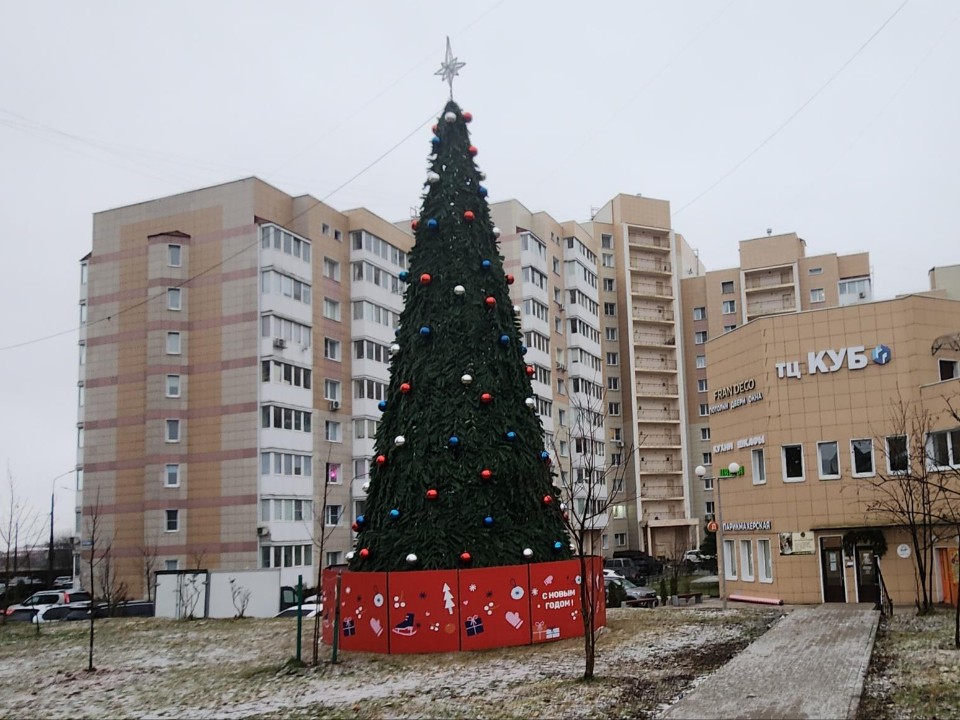 Одинцовский округ выбирает лучшую новогоднюю елку