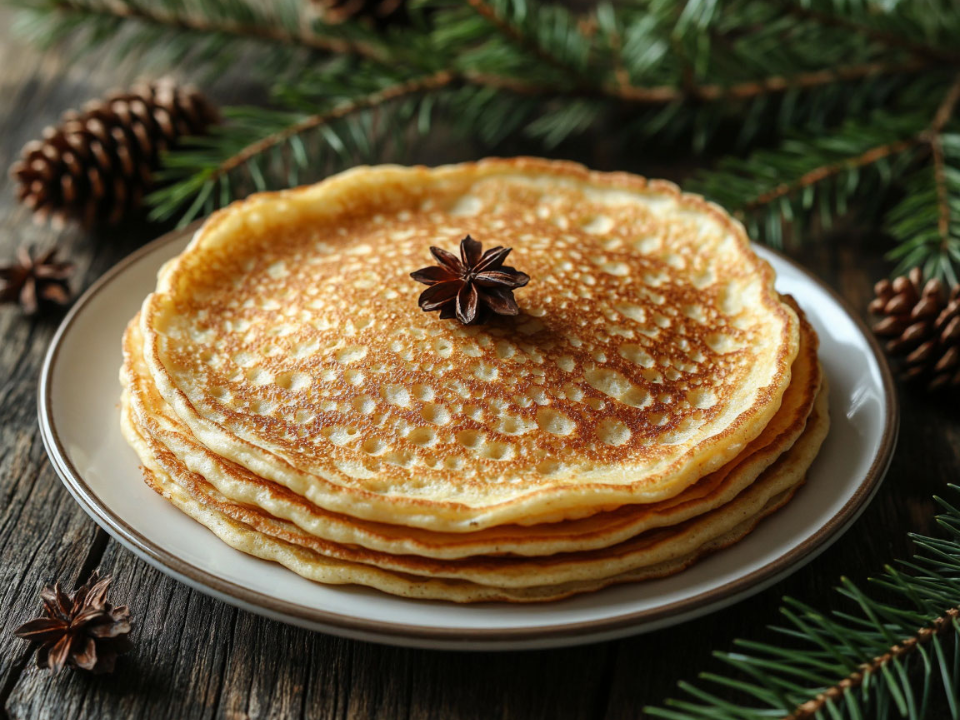 Бабушкины ажурные блинчики: один секретный ингредиент создаст дырочки — как морозные узоры