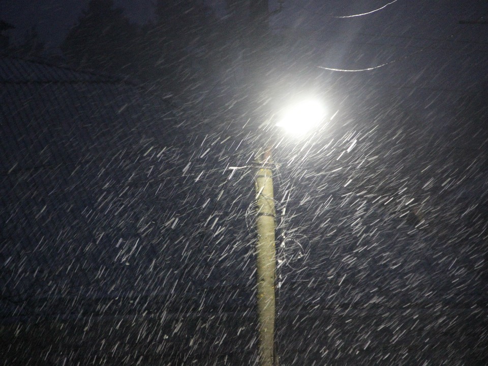 Началось: в Егорьевск пришла обещанная синоптиками метель