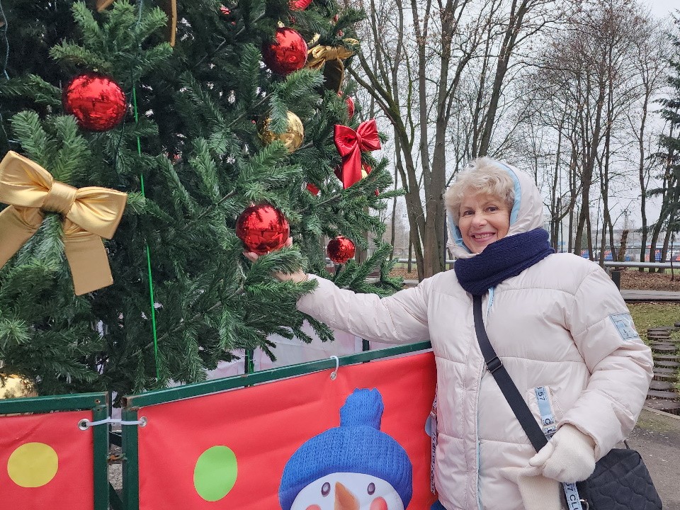 Праздничную фотозону организовали в парке Лосино-Петровского