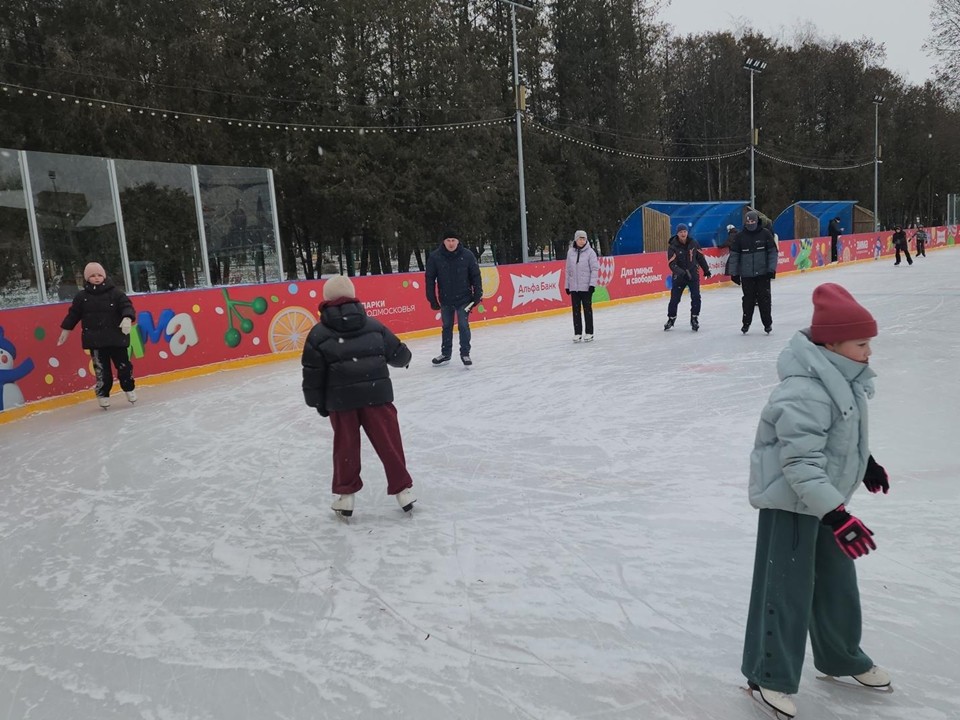 Серпуховский каток вошел в топ‑2 области по посещаемости среди 47 площадок