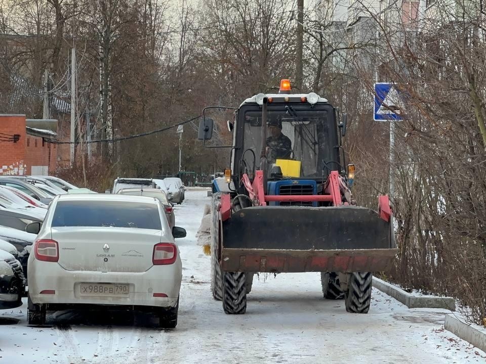 Как коммунальщики справились с последствиями снегопада в Домодедове