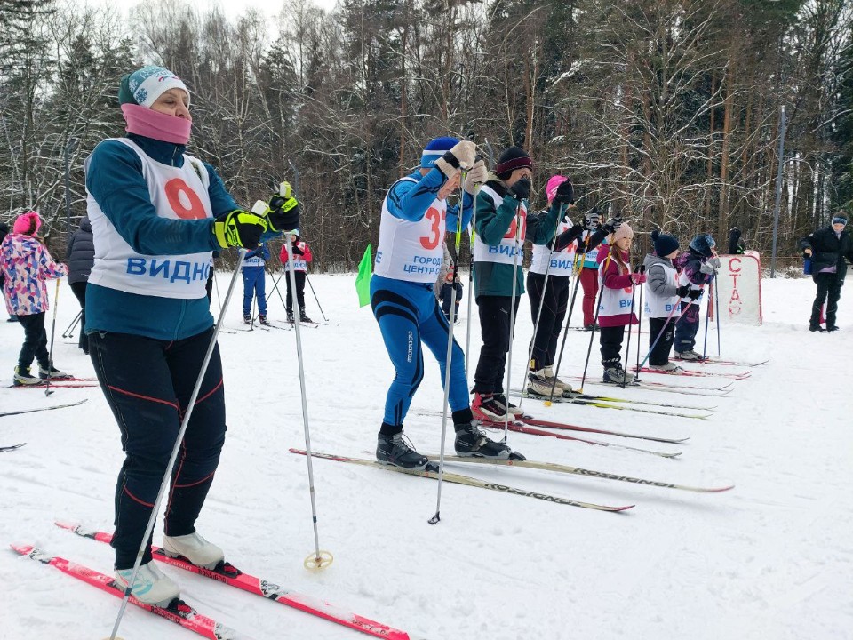 В Видном открыли лыжный сезон