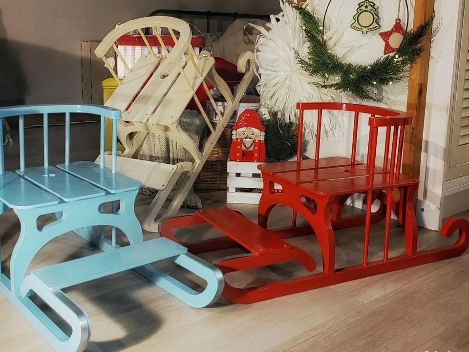 Ретросанки стали хитом продаж: как житель Химок сделал бизнес на старине