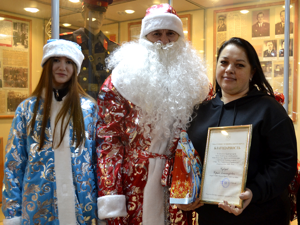 Ветеранов милиции Рузского округа поздравили с наступающим Новым годом