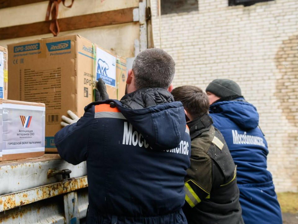 Команда пожарной части отвезла гуманитарную помощь на СВО