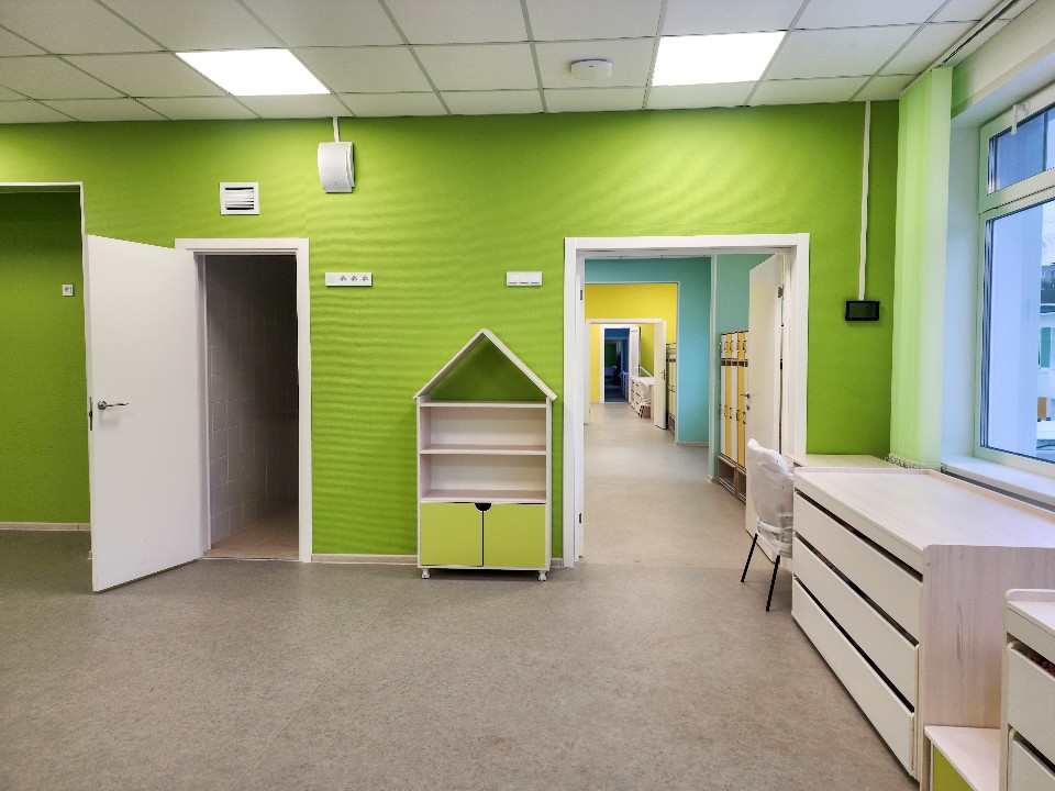 Остались последние штрихи: детский сад на Красногвардейском бульваре в Подольске готовится к открытию