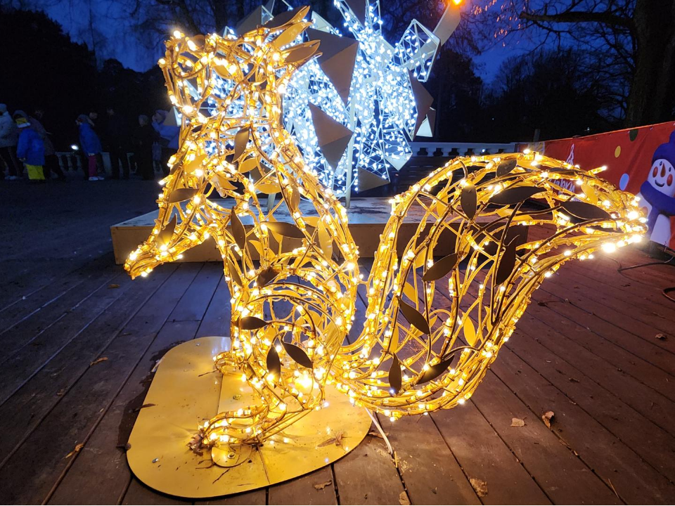 «Пусть нет снега, но настроение праздничное»: на «Ивановских прудах» прошли массовые гуляния