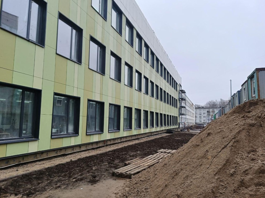 Стройка с размахом: как Солнечногорск готовится к запуску нового учебного корпуса на 300 учеников