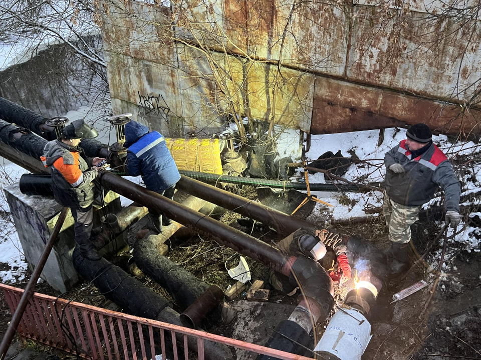 В Вербилках модернизируют теплотрассу для стабильного тепла в домах