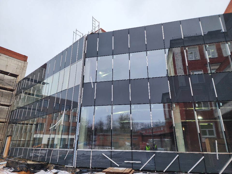 Пристройка к школе № 16 в Подольске: какие работы выполнены и что дальше