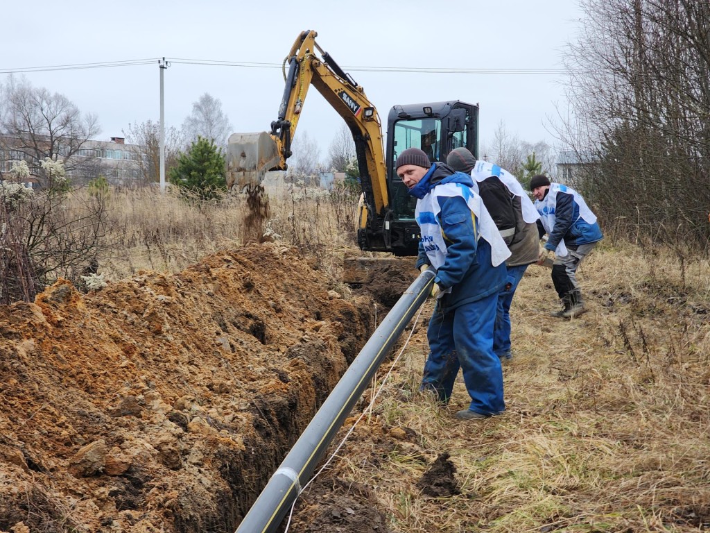 В Павлово-Посадском округе продолжают проводить работы по газификации домов