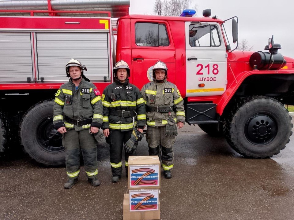 Не только тушат огонь: как пожарные Мособлпожспаса из Егорьевска «тушат» дефицит медикаментов на передовой