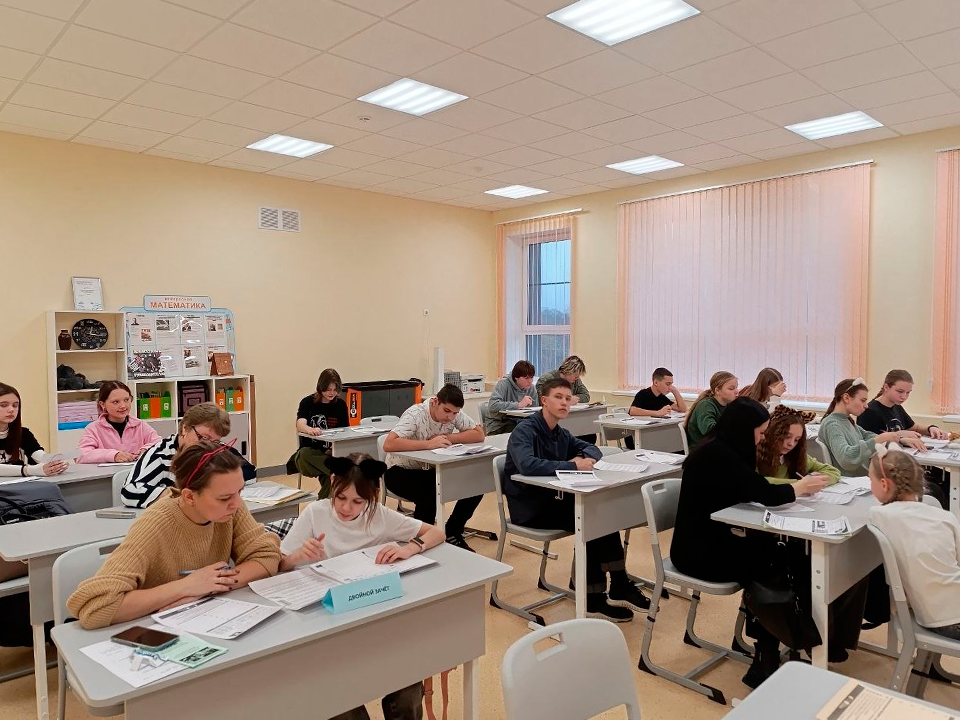 Зарайская школа приняла у себя всероссийский математический флешмоб MathCat