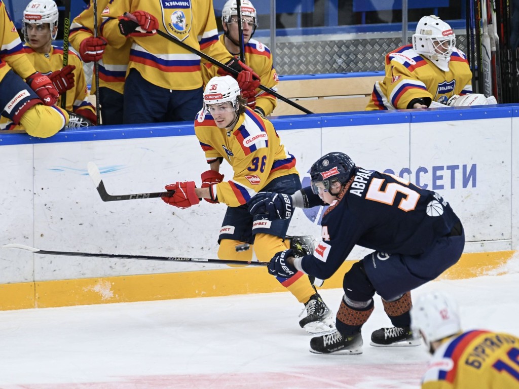 «Химик» всухую победил «Южный Урал» на матче Чемпионата ВХЛ в Орске