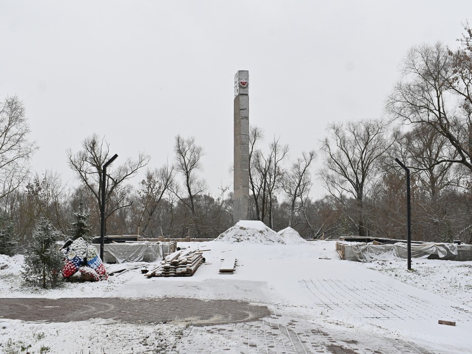 Благоустройство сквера имени Генералова в Дединове завершат летом 2026 года