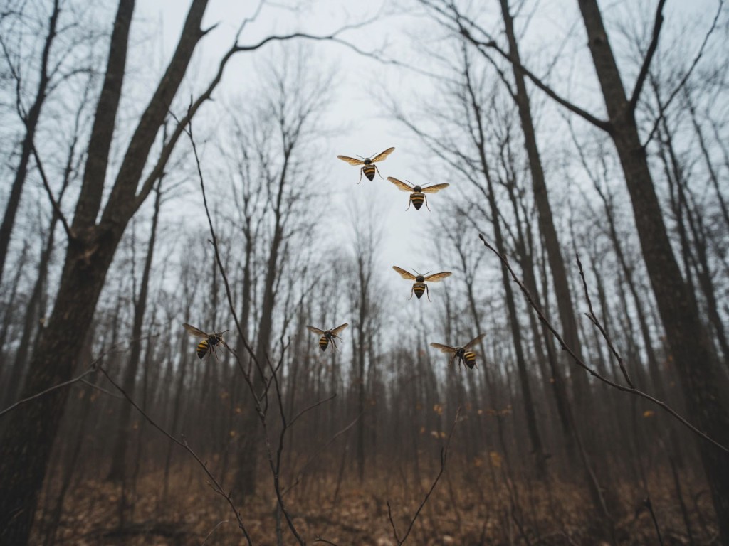 Осы не спят зимой: биолог объяснила, почему аномальное тепло изменило поведение насекомых и что грозит человеку