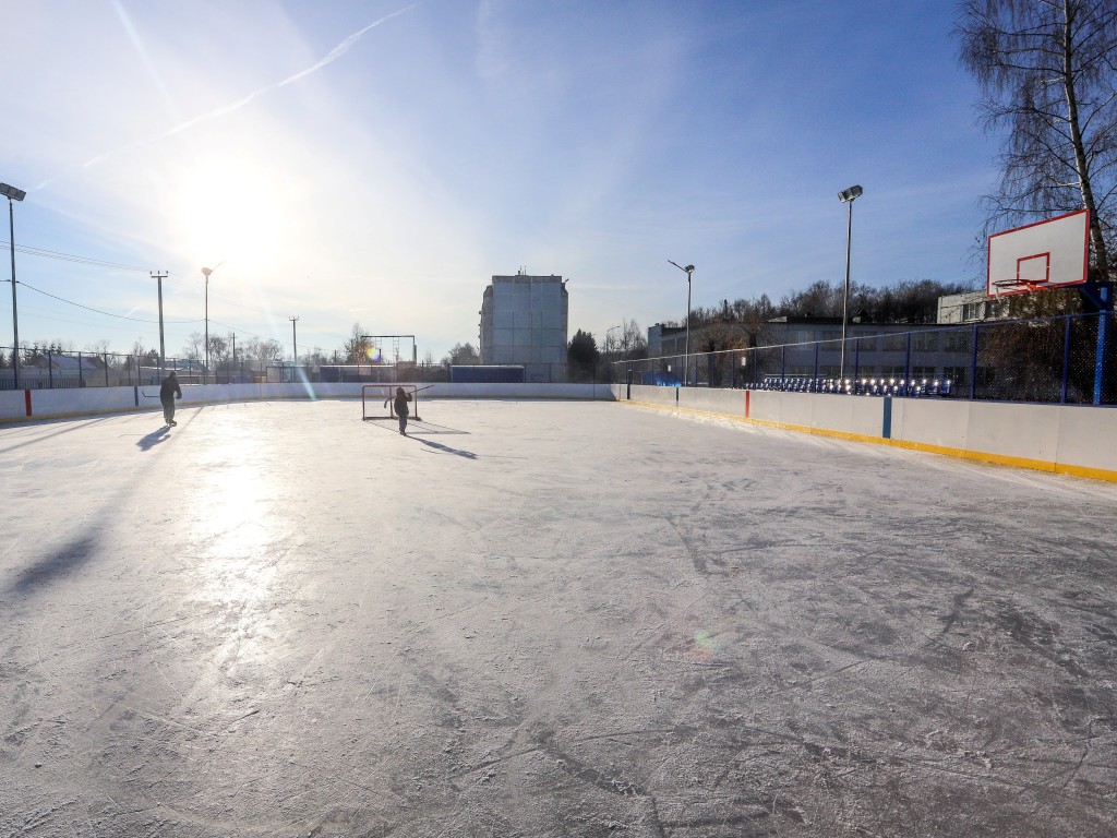 В зимний сезон в Кашире откроются полтора десятка ледовых площадок