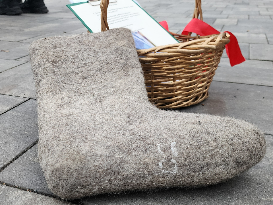 «Холодные игры», валенки и мандарины: в Химках встретили зиму