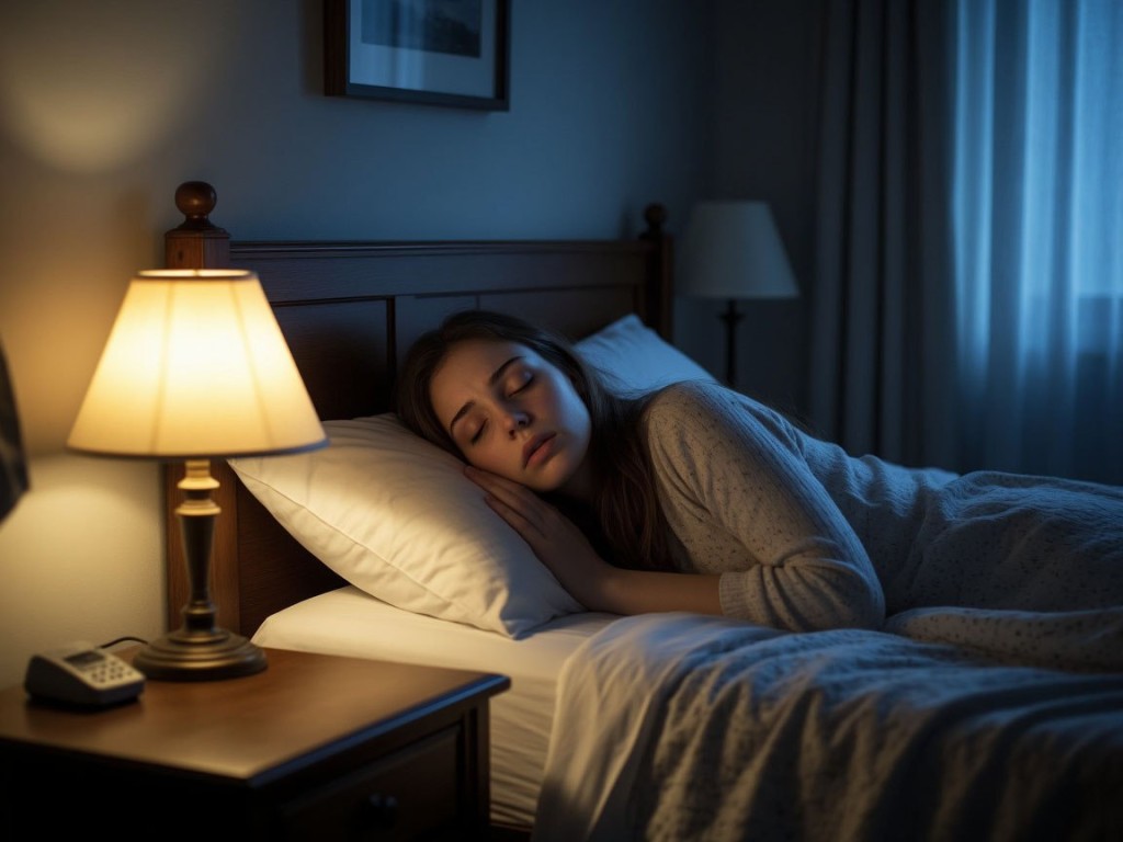 Научный лайфхак для сна: один цвет ламп в спальне работает лучше любого снотворного