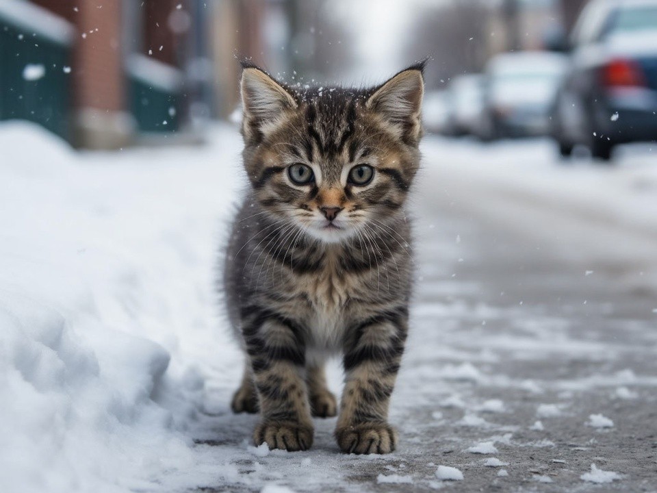 При какой температуре уличный кот может замерзнуть насмерть? Важные цифры от ветеринара
