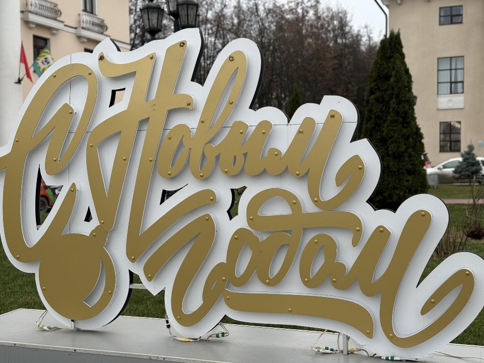 Ленинский округ встретил зиму под сияние украшенных елей и световых инсталляций