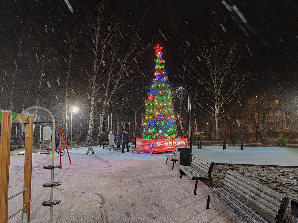 Зарайск засыпает мокрым снегом, а на выходных — заморозит